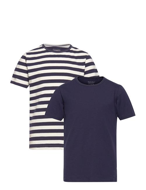 Basic 32 -T-Shirt Ss Minymo Navy