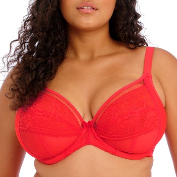 Elomi Bh Kendra Underwire Plunge Bra Rød I 90 Dame