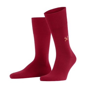 Falke KGaA Falke Strømper Airport Rudolph Socks Vinrød  Str 45/46 Herre