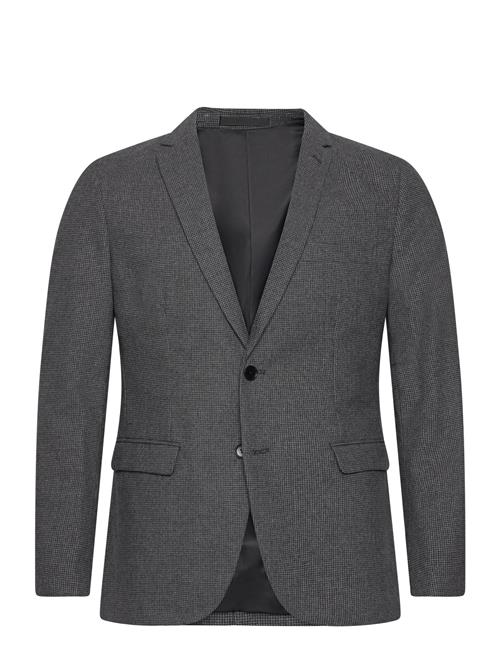 Selected Homme Slhslimdan Flannel Blazer O Selected Homme Grey