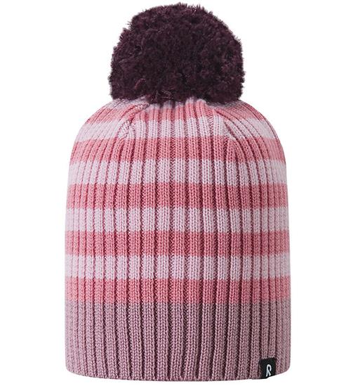 Reima Reima Hue - Uld/Akryl - Tipla - Grey Pink m. Striber