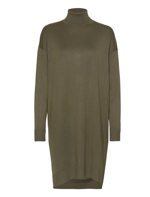 Soft Rebels Srlea Rollneck Dress Knit Soft Rebels Green