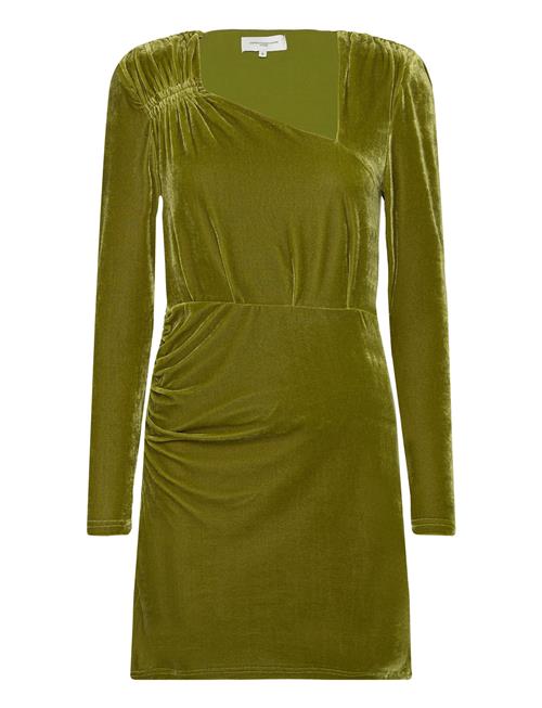 Cmvelvet-Short-Dress Copenhagen Muse Green