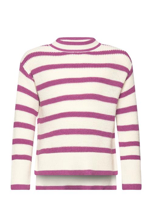 Se LMTD Nlfnicte Ls High Neck Knit LMTD Pink ved Booztlet