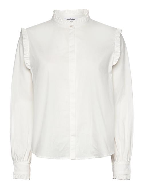 Se Soft Rebels Srindia Shirt Solid Soft Rebels White ved Booztlet