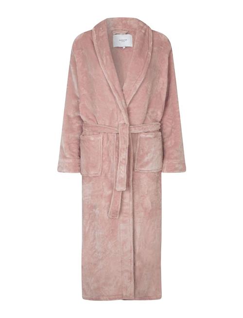 Se Rosemunde Long Fleece Robe Rosemunde Pink ved Booztlet