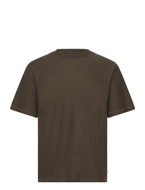 Se Jack & Jones Jprbladamien Ss Tee Crew Neck Jack & J S Khaki ved Booztlet