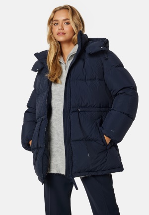 GANT Mid Length Down Jacket 433 Evening Blue XL