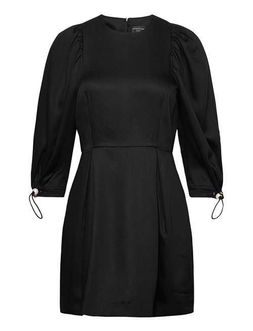 Amanda Dress Mother Of Pearl Black