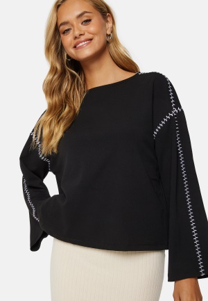 VERO MODA Valentina LS Top Black XS