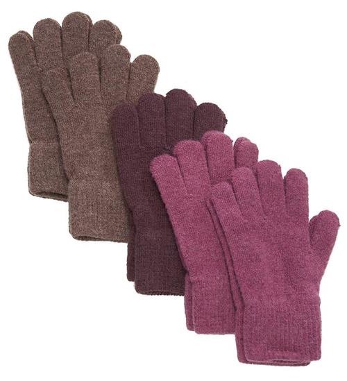 CeLaVi CeLaVi Handsker - Uld/Nylon - 5-pak - Mellow Mauve/Sea Turtle/Fu