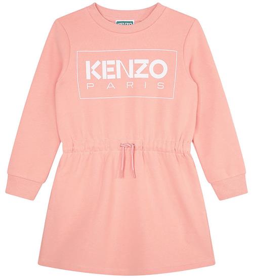 Kenzo Sweatkjole - Pudderrosa m. Hvid