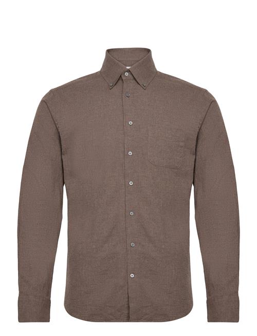 Bruun & Stengade Bs Floyd Casual Slim Fit Shirt Bruun & Stengade Brown