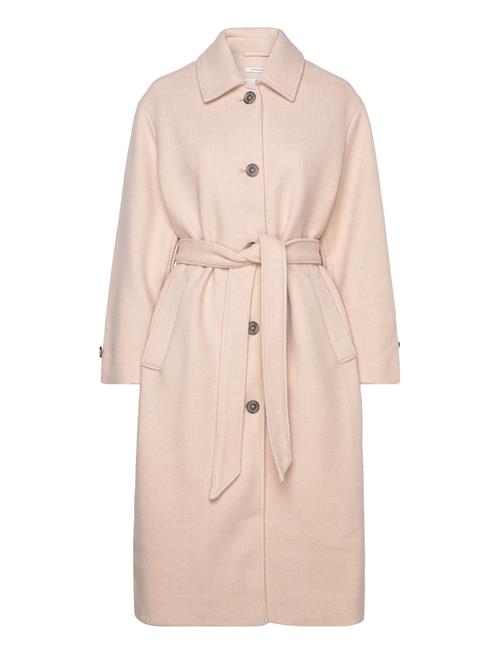 Belted Coat Tom Tailor Beige