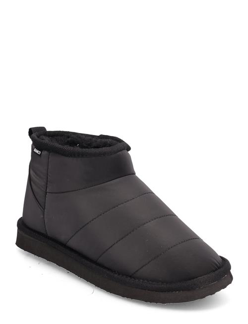 Se Bianco Biasnow Quilted Ankle Boot Nylon Bianco Black ved Booztlet