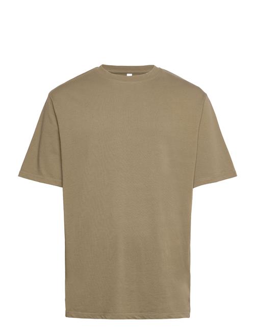 Enkel Studio Esleaf Ss T-Shirt - Organic M Enkel Studio Khaki