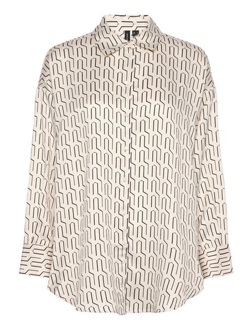 Vero Moda Vmdaisy Das Ls Over Shirt Wvn Vero Moda Cream