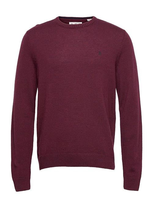 Se Original Penguin Lamsbwool Jumper Original Penguin Burgundy ved Booztlet