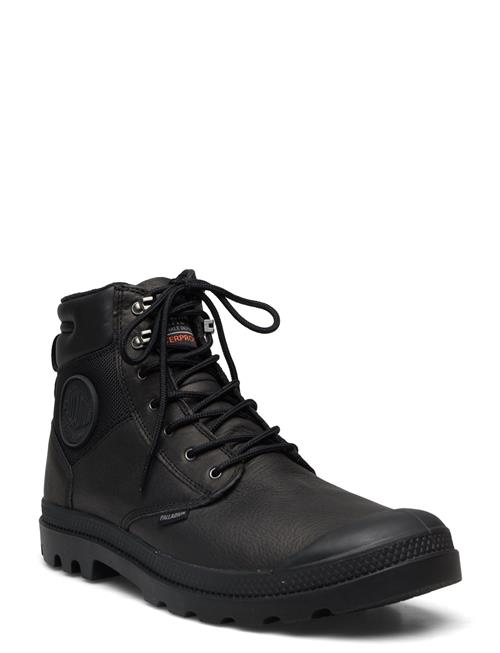 Se Palladium Pampa Shield Wp+ Lth Palladium Black ved Booztlet