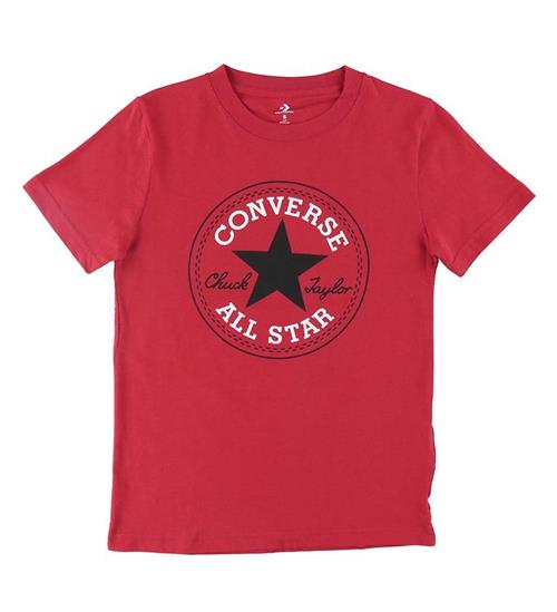 Converse Converse T-shirt - Enamel Red m. Logo