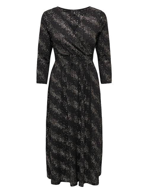 ONLY Onlnew Pella L/S Foil Wrap Dress Jrs ONLY Black