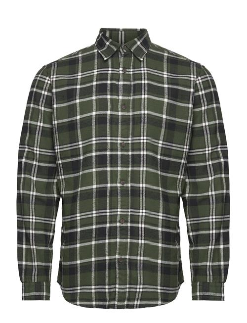 Jack & Jones Jjplain Fall Check Shirt Ls Jack & J S Khaki