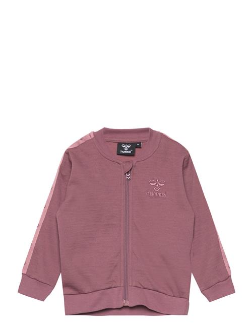 Se Hummel Hmlwulbato Zip Jacket Hummel Pink ved Booztlet