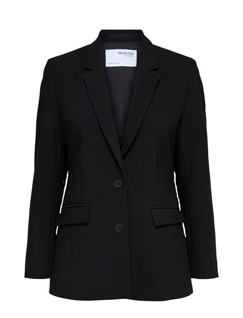 Slfrita Ls Classic Blazer Fd Noos Selected Black
