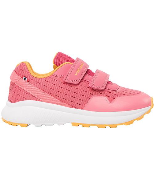 Se Viking Sko - Aery Breeze - Pink/Gul ved KidsWorld