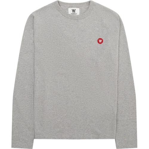 Wood Wood Mel Longsleeve Grå