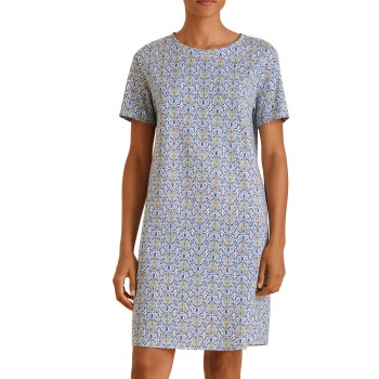 Calida Spring Nights Nightshirt Lyseblå bomuld Medium Dame