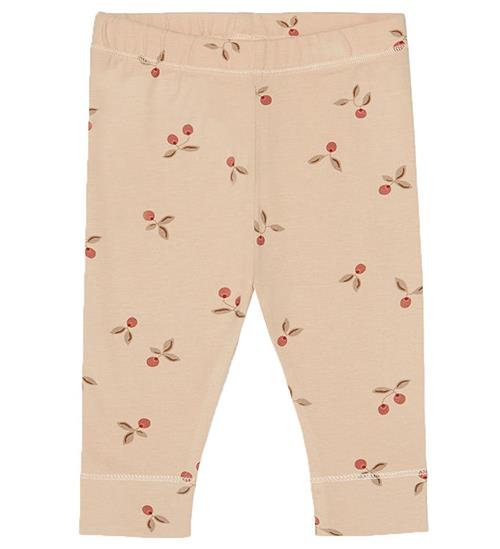 Se Popirol Leggings - Pofrig - Print Cranberry ved KidsWorld