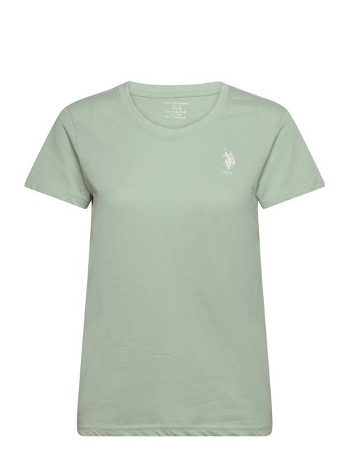 Se U.S. Polo Assn. Uspa T-Shirt Cameline Women U.S. Polo Assn. Green ved Booztlet