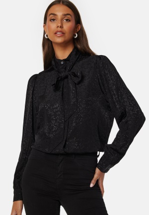 SELECTED FEMME Celeste LS Tie Shirt Black 38