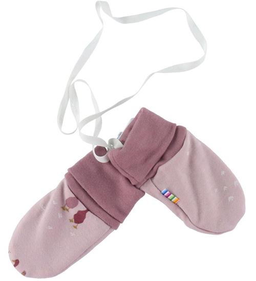 Se Joha Joha Luffer - Uld/Bomuld - Light Bordeaux m. GÃ¦s ved KidsWorld