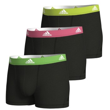 adidas 3P Active Flex Cotton Trunk Sort bomuld Medium Herre