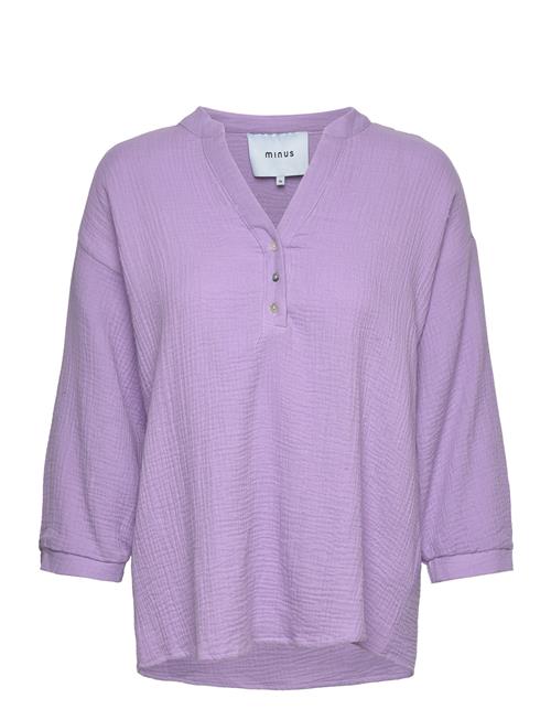 Hemma 3/4 Sleeve Blouse 1 Minus Purple