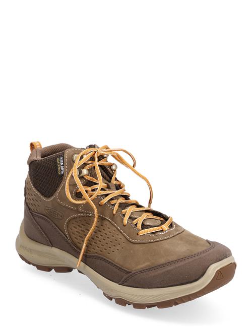 Se KEEN Ke Terradora Explorer Mid Wp W-Canteen-Curr KEEN Brown ved Booztlet