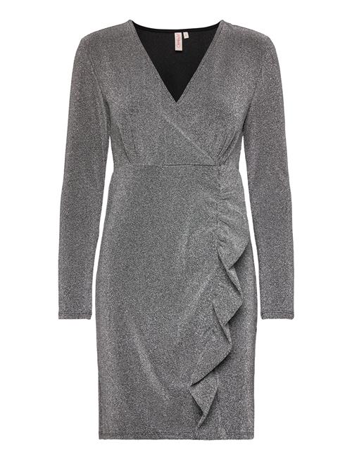 Onlaurora Ls Dress Wvn ONLY Silver