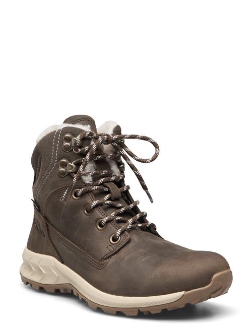 Se Jack Wolfskin Queenstown City Texapore Mid W Jack Wolfskin Brown ved Booztlet