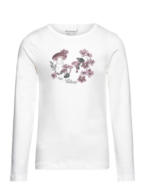 Se Minymo T-Shirt Ls Minymo White ved Booztlet