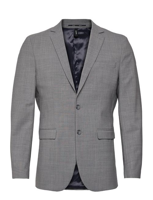 Se Selected Homme Slhslim-Elon Blz Adv B Selected Homme Grey ved Booztlet