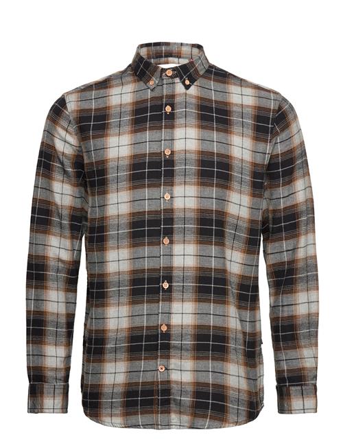 Kronstadt Johan Flannel Check 26 Shirt Kronstadt Black