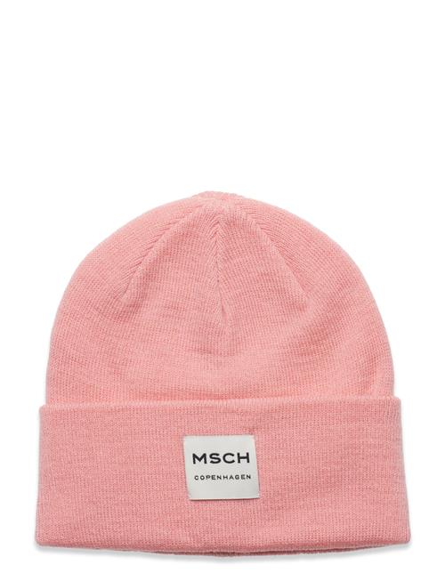 MSCH Copenhagen Mschmojo Logo Beanie MSCH Copenhagen Pink