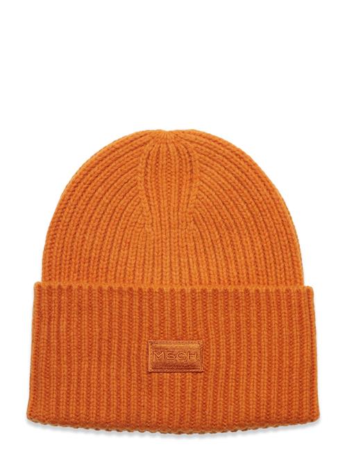 MSCH Copenhagen Mschkara Logo Beanie MSCH Copenhagen Orange