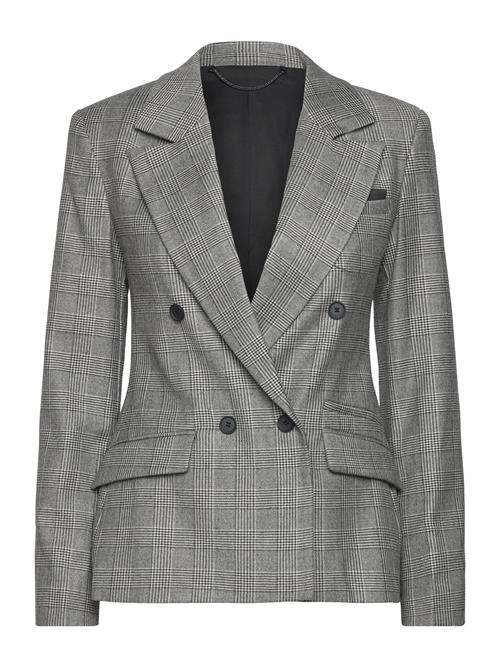 AllSaints Bea Check Blazer AllSaints Grey