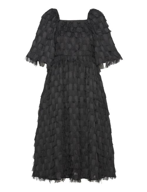 YAS Yasdio 2/4 Midi Dress YAS Black