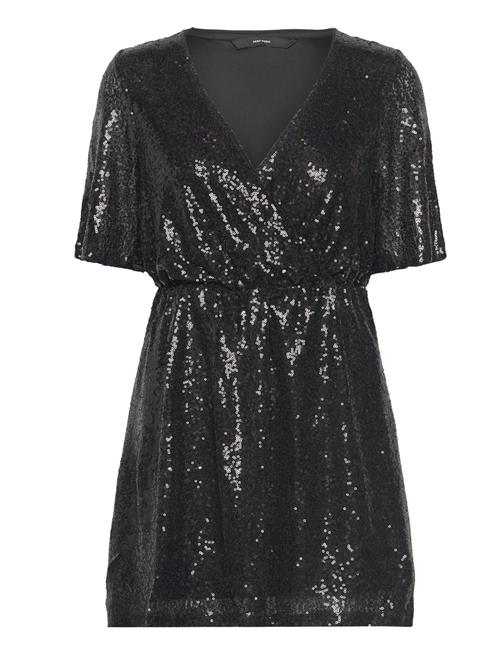 Vmkaje 2/4 Short Dress Jrs Vero Moda Black