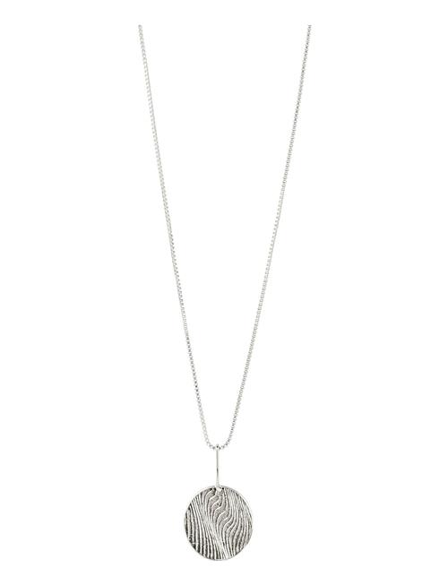 Love Coin Necklace Pilgrim Silver