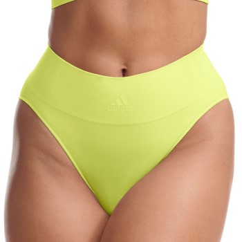 adidas Trusser BOS Smart Micro 720 Seamless Hi Leg Brief Gul polyamid X-Large Dame